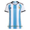 Argentina Adidas Hjemme VM 2022 - Dame Fotballdrakt